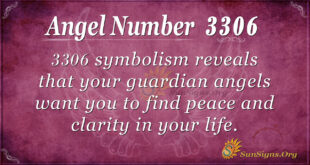 Angel Number 3306