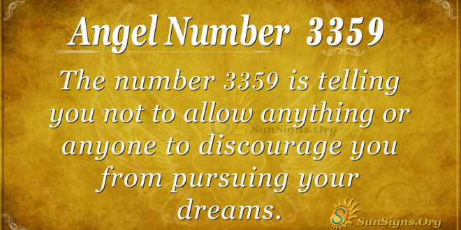 3359 angel number