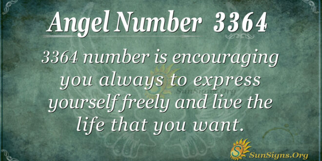 Angel Number 3364