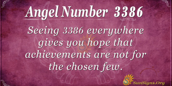 3386 angel number