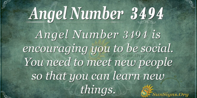 3494 angel number