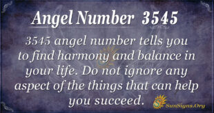 3545 angel number