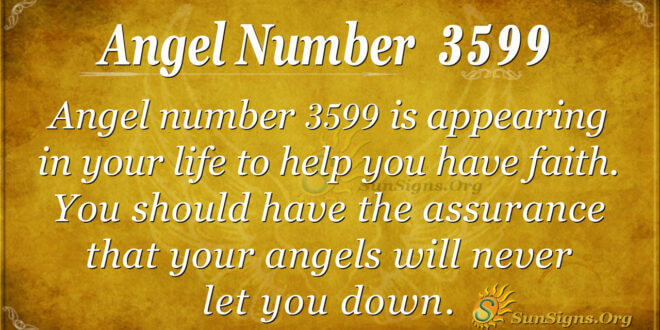 3599 angel number