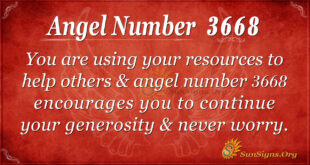 3668 angel number