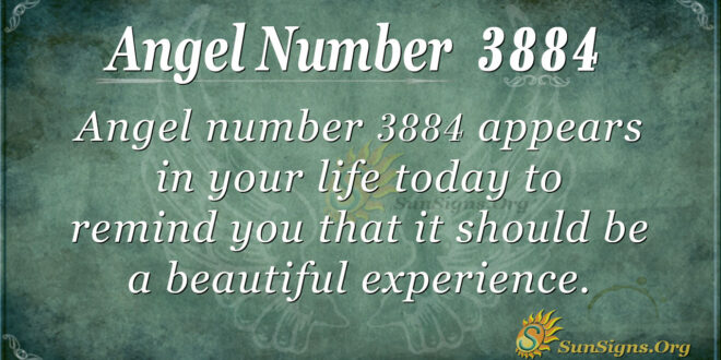 3884 angel number