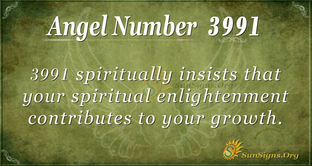 3991 angel number