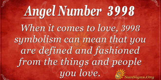 3998 angel number