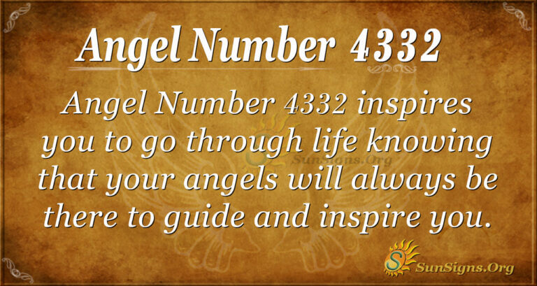 Angel Number 4332 Meaning Guidance and Inspiration SunSigns Org