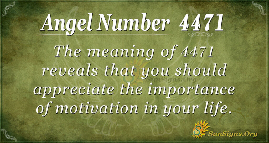 4471 angel number