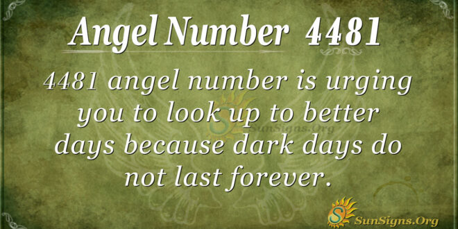 4481 angel number