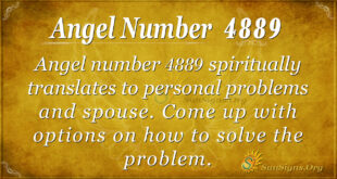 Angel number 4889