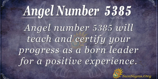 5385 angel number