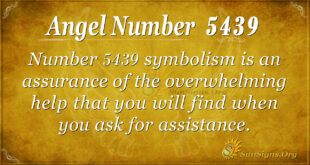 5439 angel number