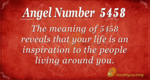 5458 angel number