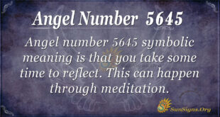 5645 angel number