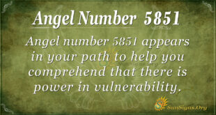 5851 angel number