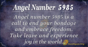 5985 angel number