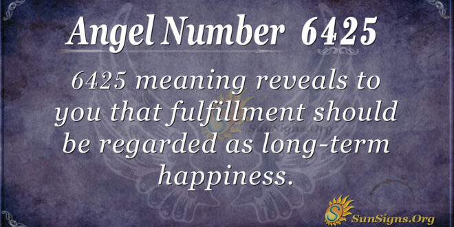 6425 angel number