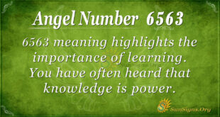 6563 angel number
