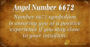 Angel Number 6672