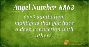 6863 angel number