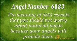 Angel Number 6883