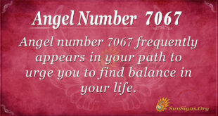 7067 angel number