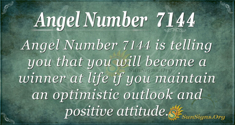 Number 7141 Angel Number 7144 Meaning - Rid Your Life Of Negativity - SunSigns.Org