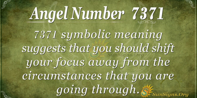 7371 angel number