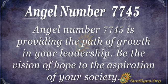 7745 angel number