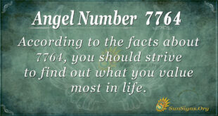 7764 angel number