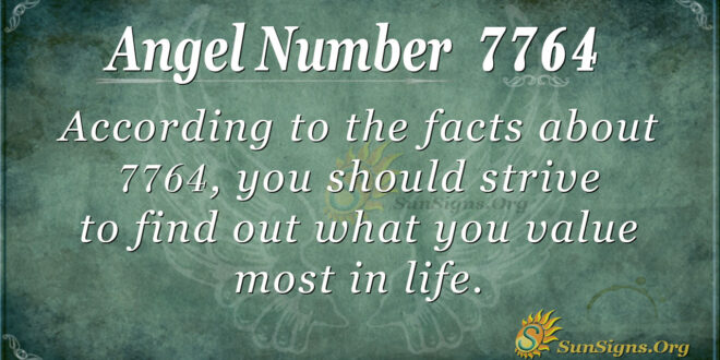 7764 angel number