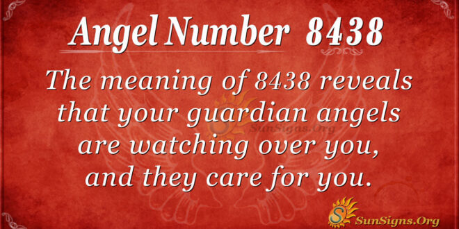 Angel Number 8438