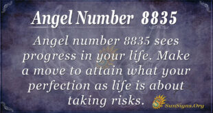 Angel Number 8835