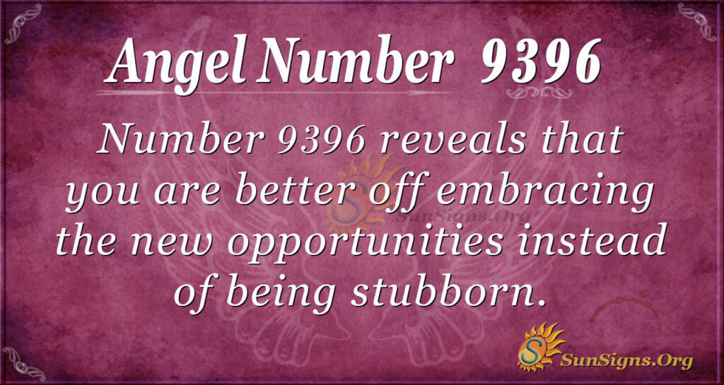 Angel Number 9396