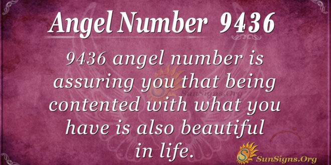 9436 angel number