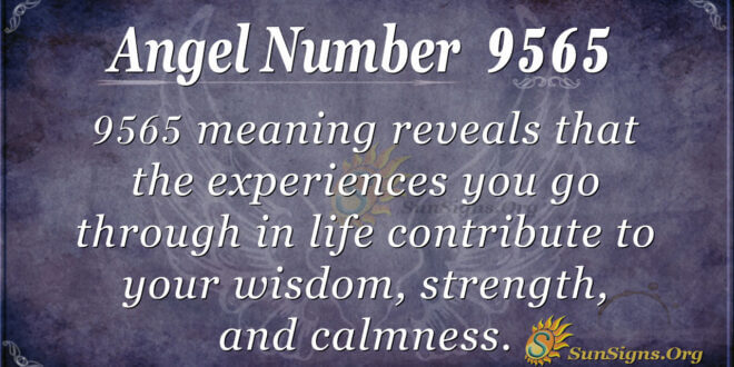 Angel Number 9565