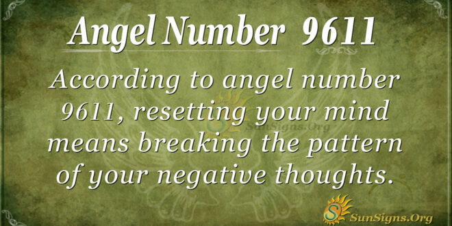 9611 angel number