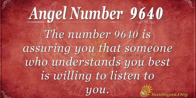 9640 angel number