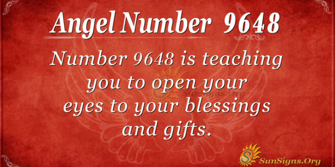 Angel Number 9648