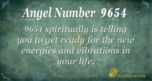 Angel Number 9654