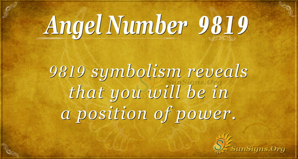 9819 angel number