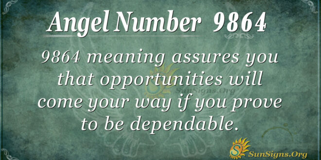 9864 angel number