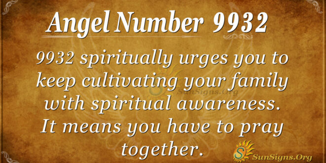 9932 angel number