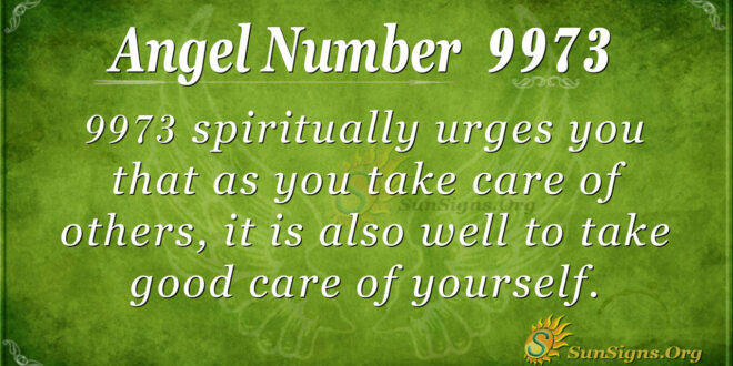 9973 angel number