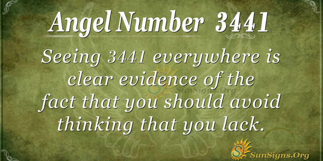 Angel Number 3441 Meaning: Living Joyously - SunSigns.Org