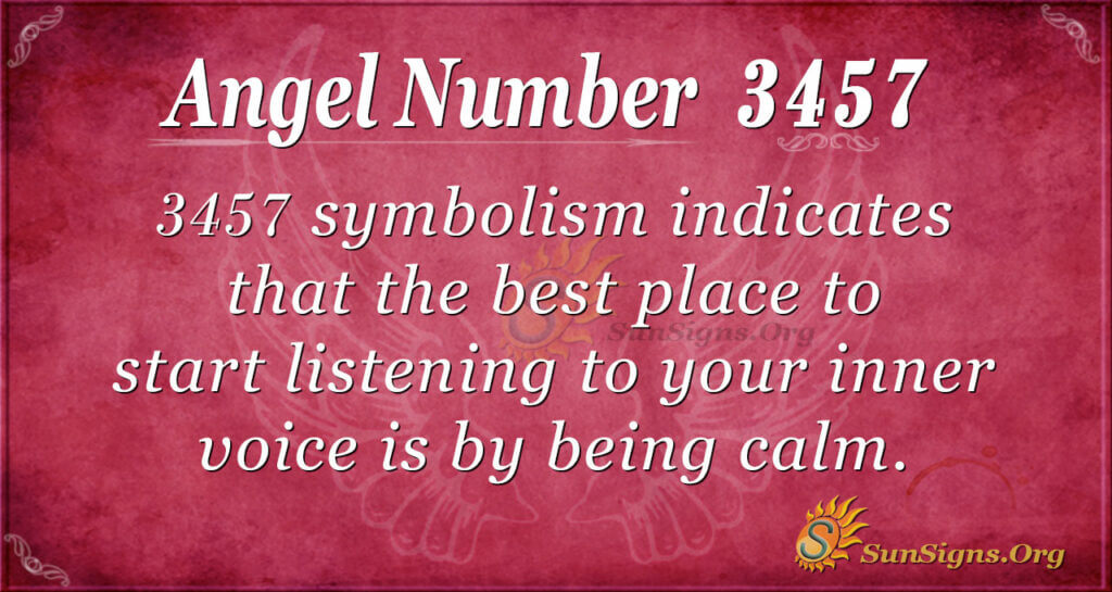 3457 angel number