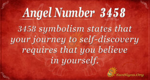 3458 angel number