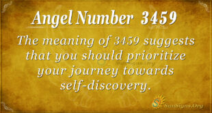 3459 angel number