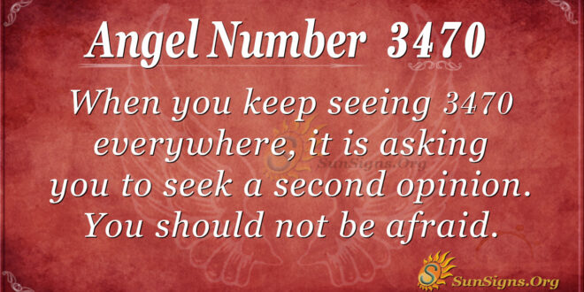 3470 angel number